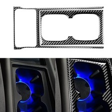 For Honda Civic 8th 2006-2011 Carbon Fiber Cup Holder Panel Trim For Honda Civic 8th 2006-2011 Carbon Fiber Cup Holder Panel Trim
