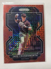 2022 Panini Prizm - Tier II Jake Cronenworth #164 Red Mojo Prizm /149