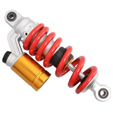 Suspensión amortiguadora trasera 240 mm roja para moto dirt pit quad ATV
