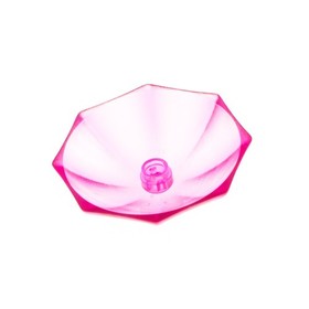 1x Lego Umbrella 6x6x1 Transparent Dark Pink Parasol Set 3315 4599053 4094