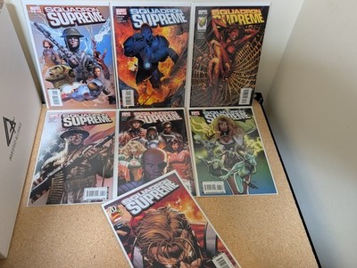 Squadron Supreme #1-7 3rd Series 2008 Marvel 1 2 3 4 5 6 7  Lot VF/NM