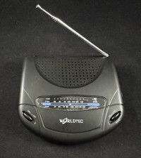 Vintage WorldTec Battery Powered Emergency AM/FM Radio AUD-CDR-03