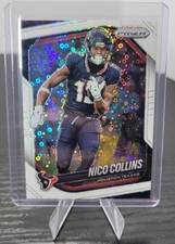 2025 Panini Prizm - Nico Collins #231 White Disco Prizm