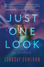 JUST ONE LOOK: A NOVEL By Lindsay Cameron - Hardcover *Excellent Condition*