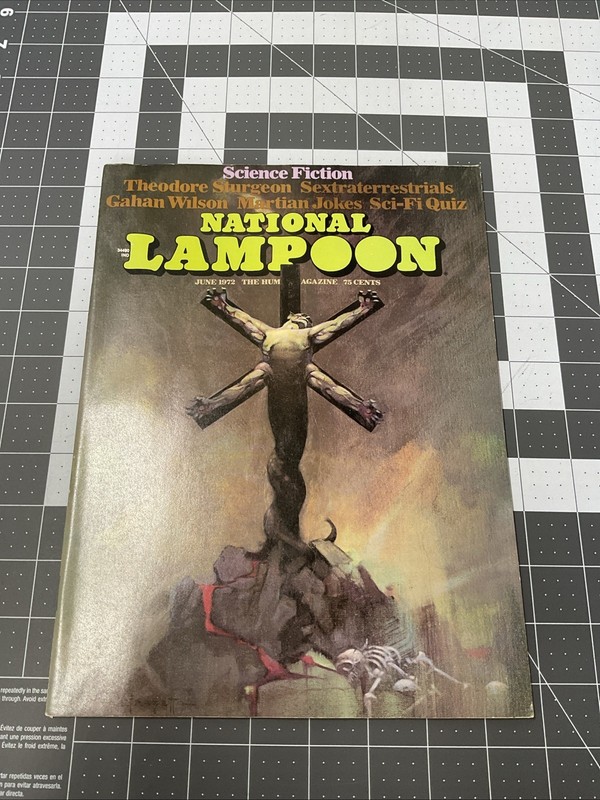 National Lampoon Magazine - June 1972 - Science Fiction, Sextraterrestrials
