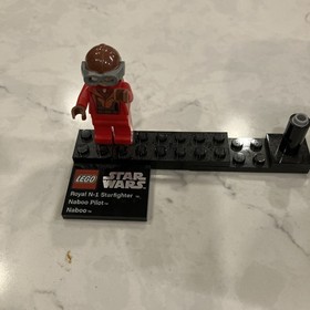 LEGO Star Wars: Naboo Starfighter & Naboo 9674, W/ Instructions