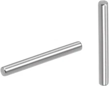 uxcell 100Pcs 2mm x 18mm Dowel Pin 304 Stainless Steel x 18mm, Silver 