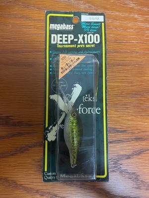 Megabass DEEP-X100 GG Bus 2000 Hard Bait Neu, alte Verpackung