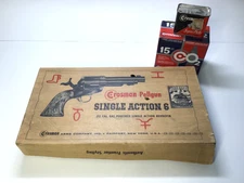 CROSSMAN PELLGUN - SINGLE ACTION #6 Co2 POWERED .22 PELLET REVOLVER