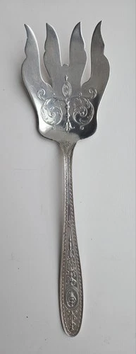 International Sterling Flatware, Wedgwood, Serving Fork, 8 3/4 inches