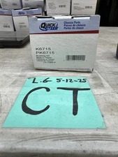 One New QuickSteer Suspension Control Arm Bushing Front Lower Rearward K6715