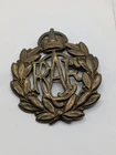 Genuine WW2 RAF Royal Air Force Cap Badge. British Military Vintage