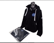 Yamaha Racing Men's Black Full Zip Hoodie SweatJacket New with Tags Size Large