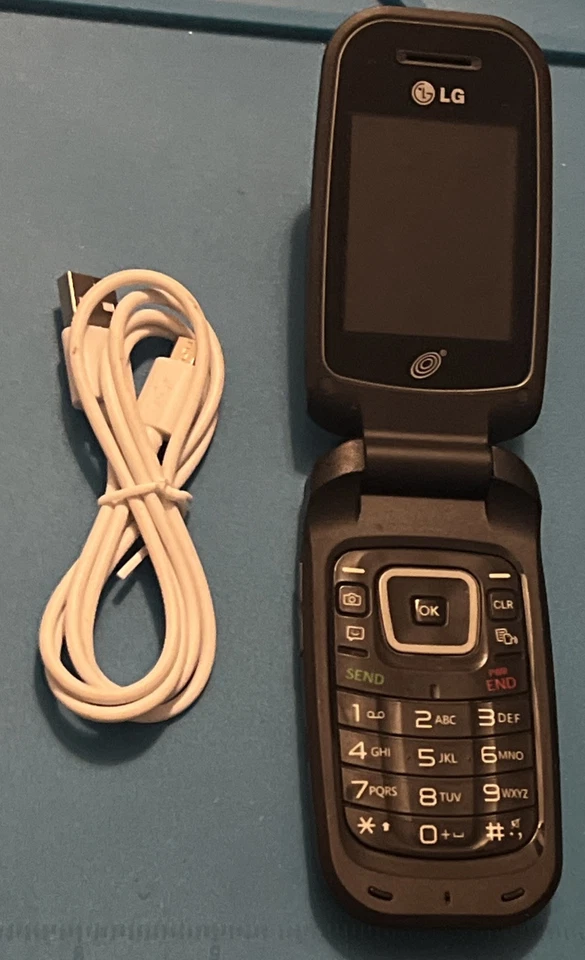 Teléfono celular LG 440G - 440 GB - negro (TracFone) prepago GSM cámara básica abatible Foto 3 de 4