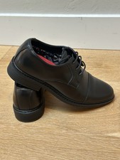 Boy's Black Oxford Big Kid Size 5 by Bruno Marc for Formals, Weddings, Recitals
