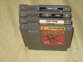 Rollerblade Racer, Rock N Ball, Roller Ball/Games for NES .Authentic.  Nintendo