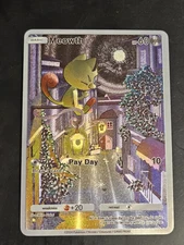 TCG Pocket Meowth 246 Genetic Apex Custom Textured Holo Fanart Card Pokemon