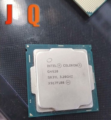 8Th Gen Intel Celeron G4920 LGA 1151 Desktop CPU Processor Dual-Core 3.2 GHz
