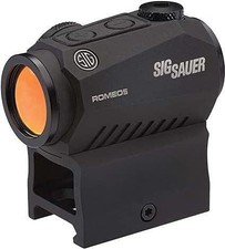 Sig Sauer Romeo5 1x20mm Compact 2 Moa Red Dot Sight SOR50000 - Black