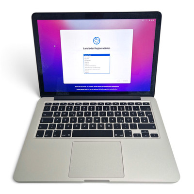 Apple MacBook Pro A1502 (2015) 13'' Intel Core i5-5287U 8GB RAM 512GB SSD Silber