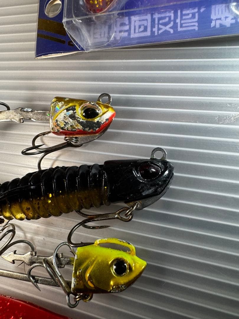 9-piece set of jig head wormsQuick Set, Hamaoh, Howl - Image 14