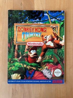 Donkey Kong Country  - TOP ZUSTAND - SNES / Lösungsbuch / Spieleberater