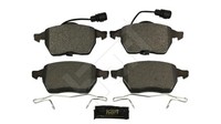 Vorderachse Hart 252 327 Bremsbelagsatz, Scheibenbremse FüR Audi,Vw