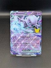 Pokemon Card Mewtwo Ex 064/128 30th Celebration Anniversary Holo Rare MINT! 