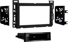 Metra - Dash Kit for Select 2004-2012 Chevrolet Pontiac DIN DDIN - Matte Black