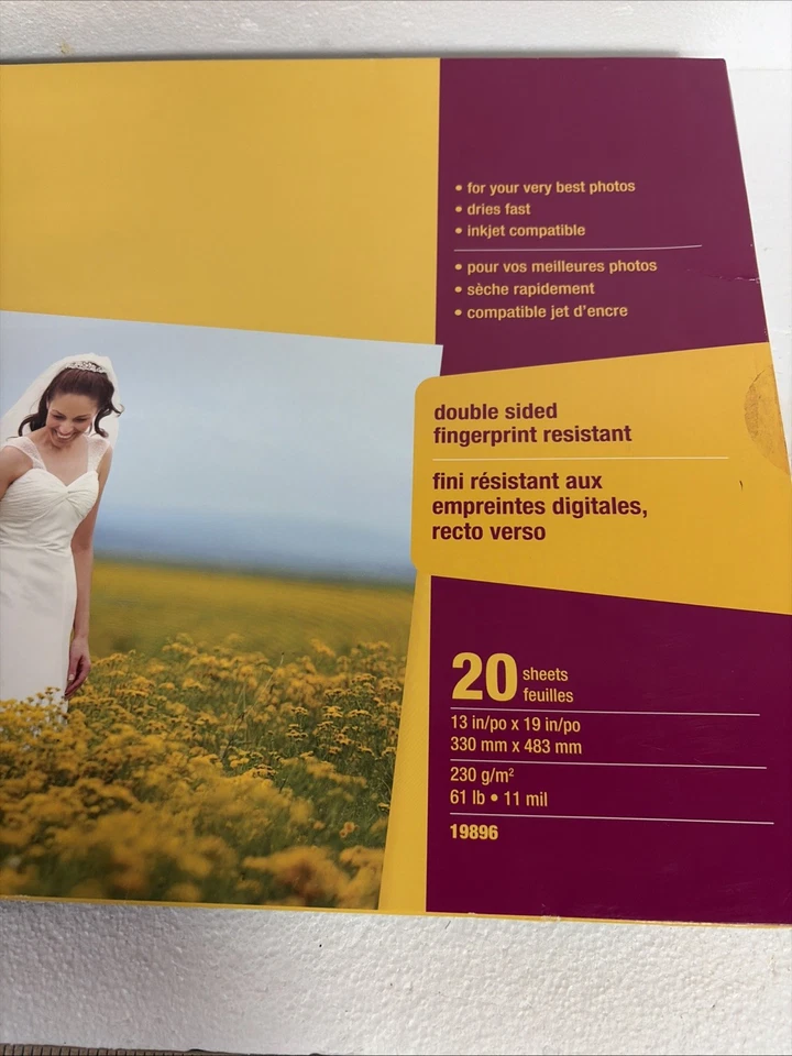 Epson 9ml A3+ 13x19 Premium Matte Paper 30 Sheets S041263 Open Box +20 Sheets Ne - Image 2 of 4