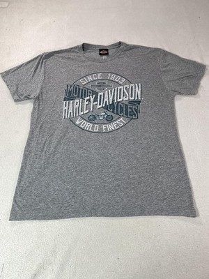 【美品】Harley-Davidson Tシャツ XL グレー R1541 Harley Davidson Shirt Mens XL Gray Gateway St Louis Missouri Biker