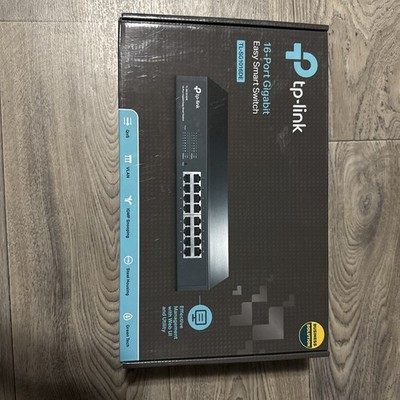 TP-Link TL-SG1016D 16-Port Gigabit Desktop Rackmount Metal Case Ethernet Switch