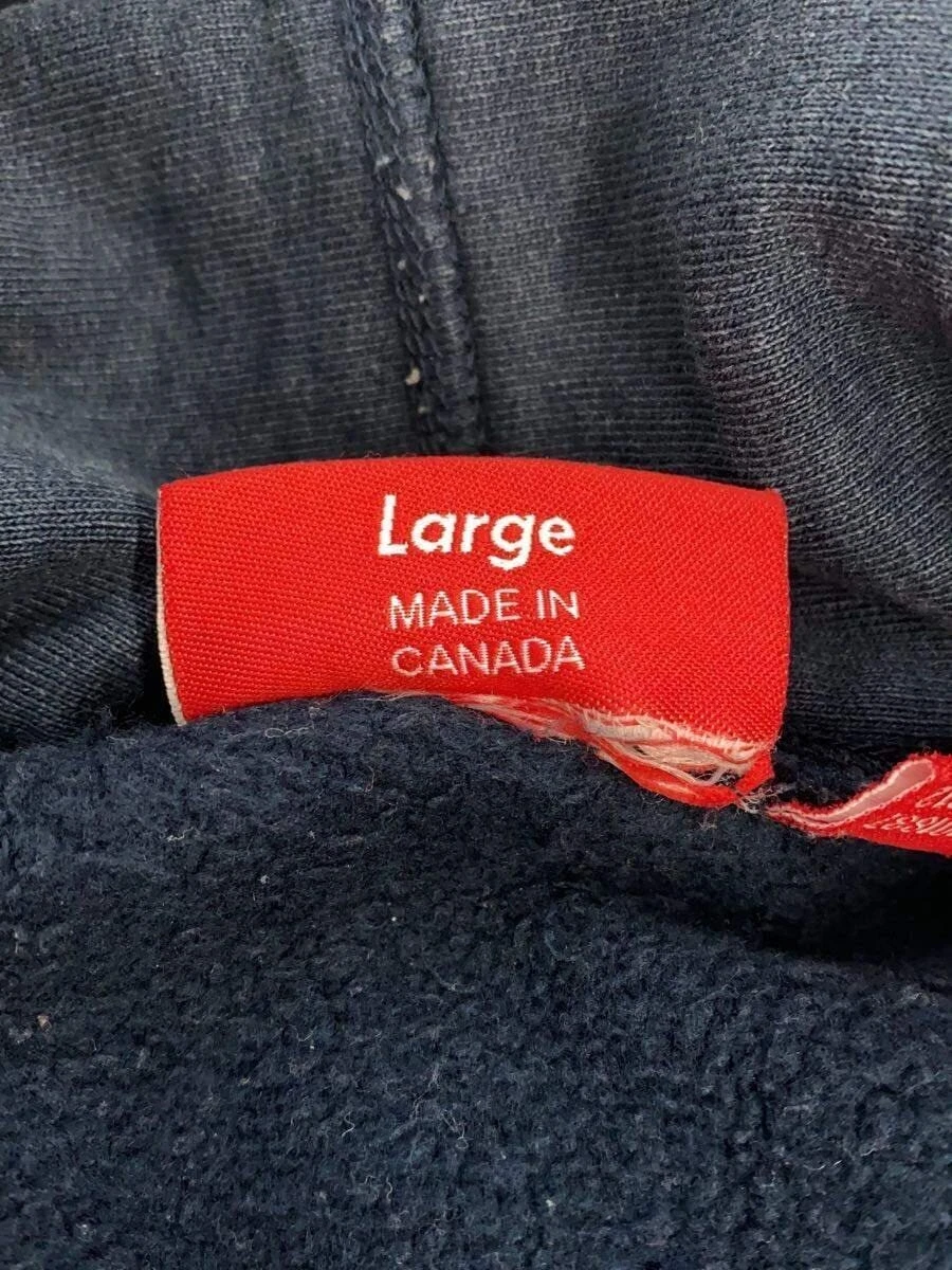 Felpa con cappuccio Supreme 11AW FUTURA LOGO PULLOVER L cotone nuova tinta unita