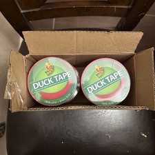 Duck Colored Duct Tape 9 mil 1.88" x 20 yds 3" Core Red 6 Pack