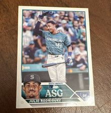 Topps 2023 Update Series Julio Rodríguez Seattle Mariners ASG-1 All-Star Game