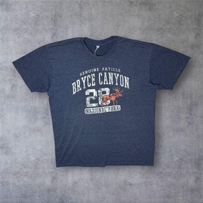 Alstyle T-Shirt ''Bryce Canyon National Park'' USA Tourist Graphic blau XL