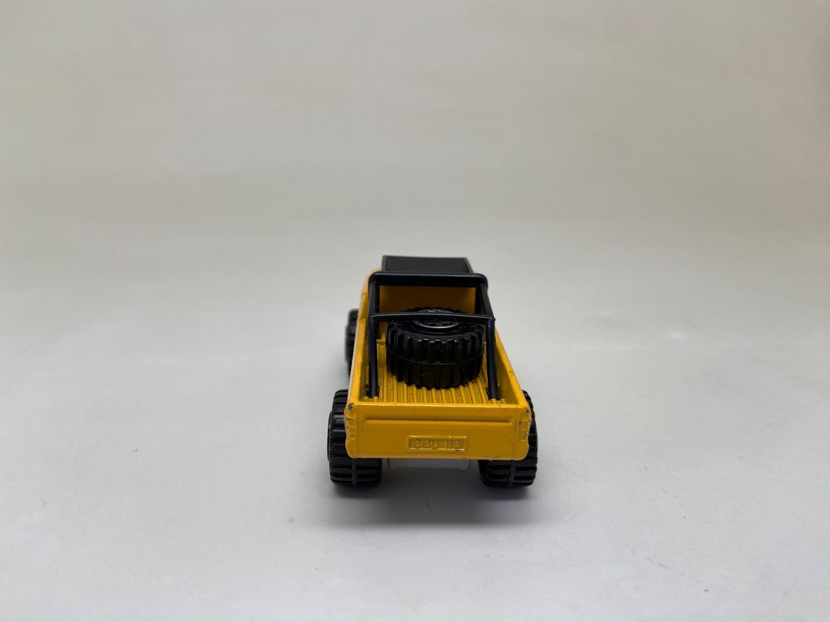 MATCHBOX-4X4 OPEN BACK TRUCK-YELLOW-1981--LOOSE-- | eBay