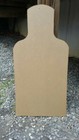 10 pk retro lot SUPER THICK PRESSED TARGET Dense Cardboard man Silhouette vtg US — photo 3