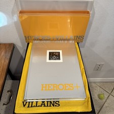 Heroes and Villains Signed by David Steen Limited 446/1250 GENESIS PUBLICATIONS