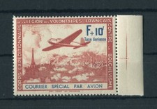 II wojna światowa Francja nr III PF I ** OBRAMOWANIE PŁYTY BŁĄD ME 100,-++ (143909)