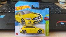 HOT WHEELS 2022 - 19 MERCEDES BENZ CLASSE A GIALLO SHORT CARD 1/64 APROX*NUOVO*