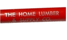 Vintage Meade Kansas The Home Lumber Supply Company Building Supplies Paint Pen
