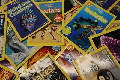 Lot of 8 National Geographic Kids Level 2 Paperback Books MIX