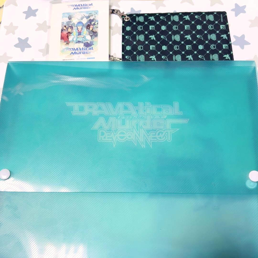 DRAMAtical Murder Aoba Clear Case Smartphone Pouch Sticky Notes