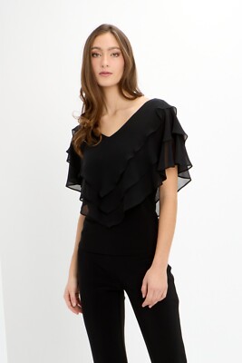 BLUSA €239 30% MAGLIA DONNA JOSEPH RIBKOFF IN CHIFFON 241020