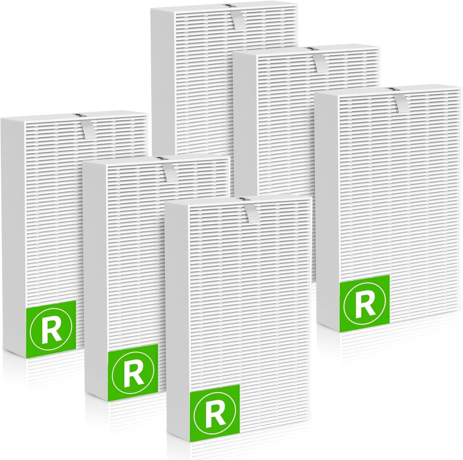 HPA300 H13 HEPA Filter 6-Pack Replacement for Honeywell HRF-R3 Air Purifier