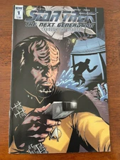 STAR TREK THE NEXT GENERATION THROUGH THE MIRROR # 1 NM IDW PUBLISHING COVER B