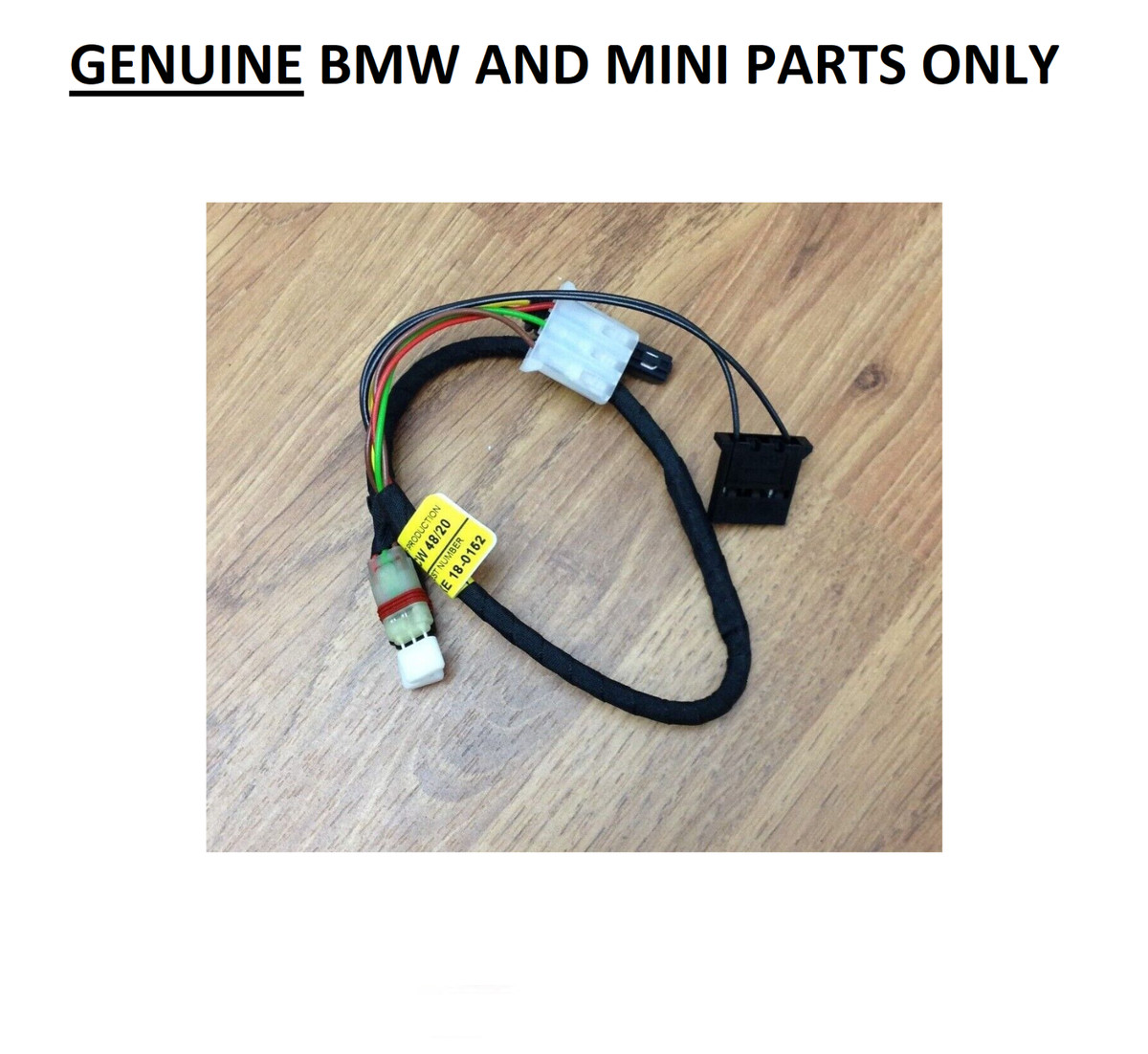 GENUINE BMW Left External Heated Mirror Harness 51167415809 