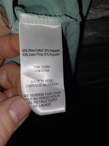 Polo Travis Mathew uomo adulto taglia XL Pima lusso golf verde misto cotone shor - Foto 6 di 10