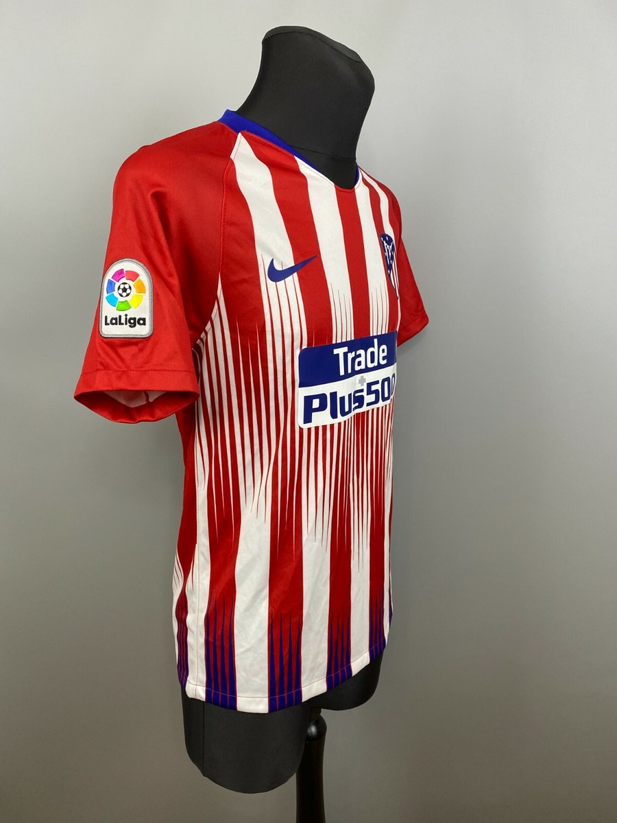 ATLETICO MADRID 2018 2019 GRIEZMANN HOME SHIRT FOOTBALL SOCCER